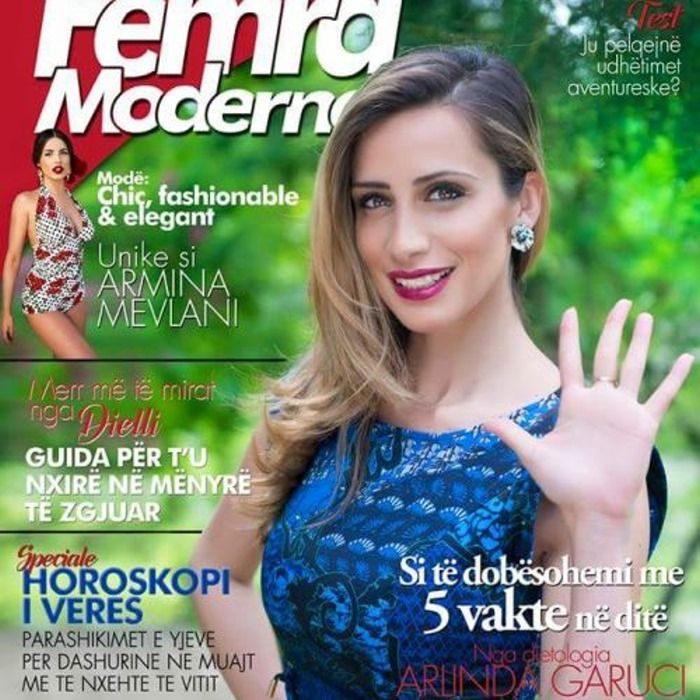 Arlinda Garuci ne revisten Femra moderne